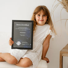 Lade das Bild in den Galerie-Viewer, Sterntaufe Gutscheinkarte