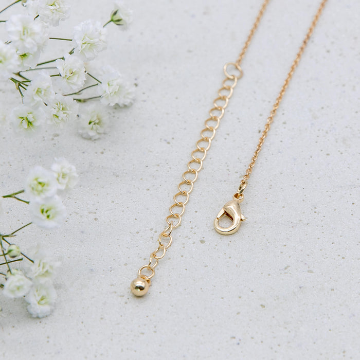 Vergoldete Sternenkette