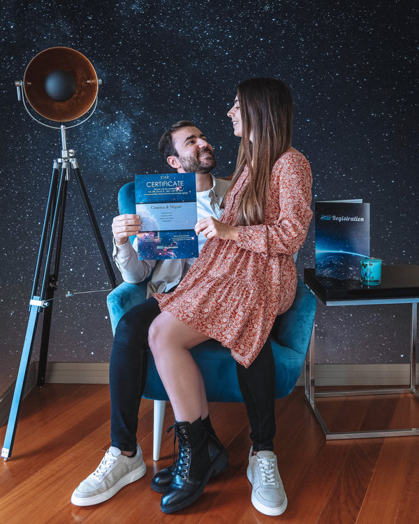 Sterntaufe Hochwertige Dokumente & Digitales Erlebnis